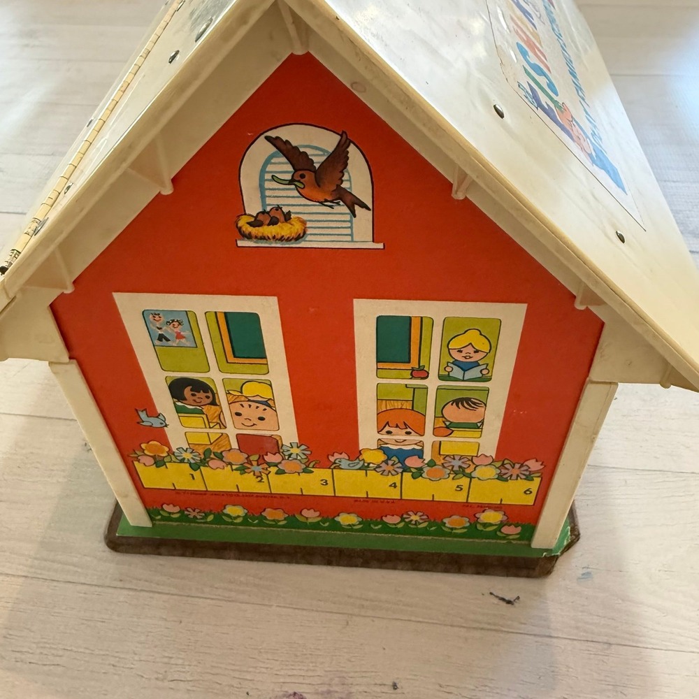 Vintage Fisher Price play‎ family school - Picture 7 of 12
